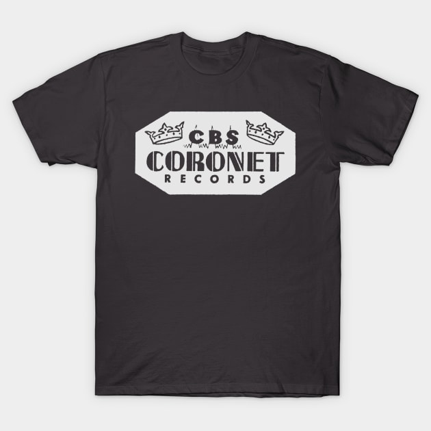 CBS Coronet Records (vers. B) T-Shirt by DCMiller01